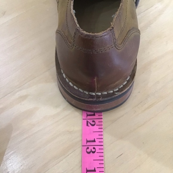 Cole Haan tan distressed leather dress shoes slightly worn leather shoes size 7 - Picture 10 of 14